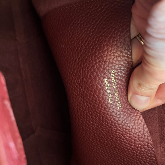 Mansur Gavriel Small Everyday Cabas Bag burgundy / oxblood / maroon - Picture 4 of 6